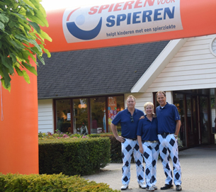 golf dag spieren voor spieren