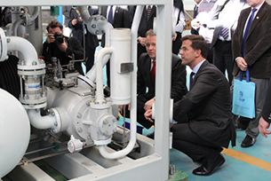 Mark Rutte CNG compressor