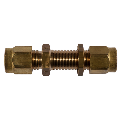 12071300 Panel mount union (16mm) Serto straight fittings/unions