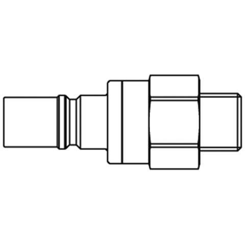 46810600 Nipple - Dry Break - Male Thread Double shut-off nipple with flatsealing or dry-break system for leak-free design. (KL series). On the coupling and plug, our leak-free coupling systems have valves that build up no dead-space volume. As such, when the connection is broken, no drops of the medium being channelled are able to escape. This variant is especially suitable for transporting aggressive media or in sensitive environments like in cleanrooms.