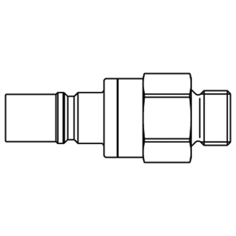 47810600 Nipple - Dry Break - Male Thread Double shut-off nipple with flatsealing or dry-break system for leak-free design. (KL series). On the coupling and plug, our leak-free coupling systems have valves that build up no dead-space volume. As such, when the connection is broken, no drops of the medium being channelled are able to escape. This variant is especially suitable for transporting aggressive media or in sensitive environments like in cleanrooms.