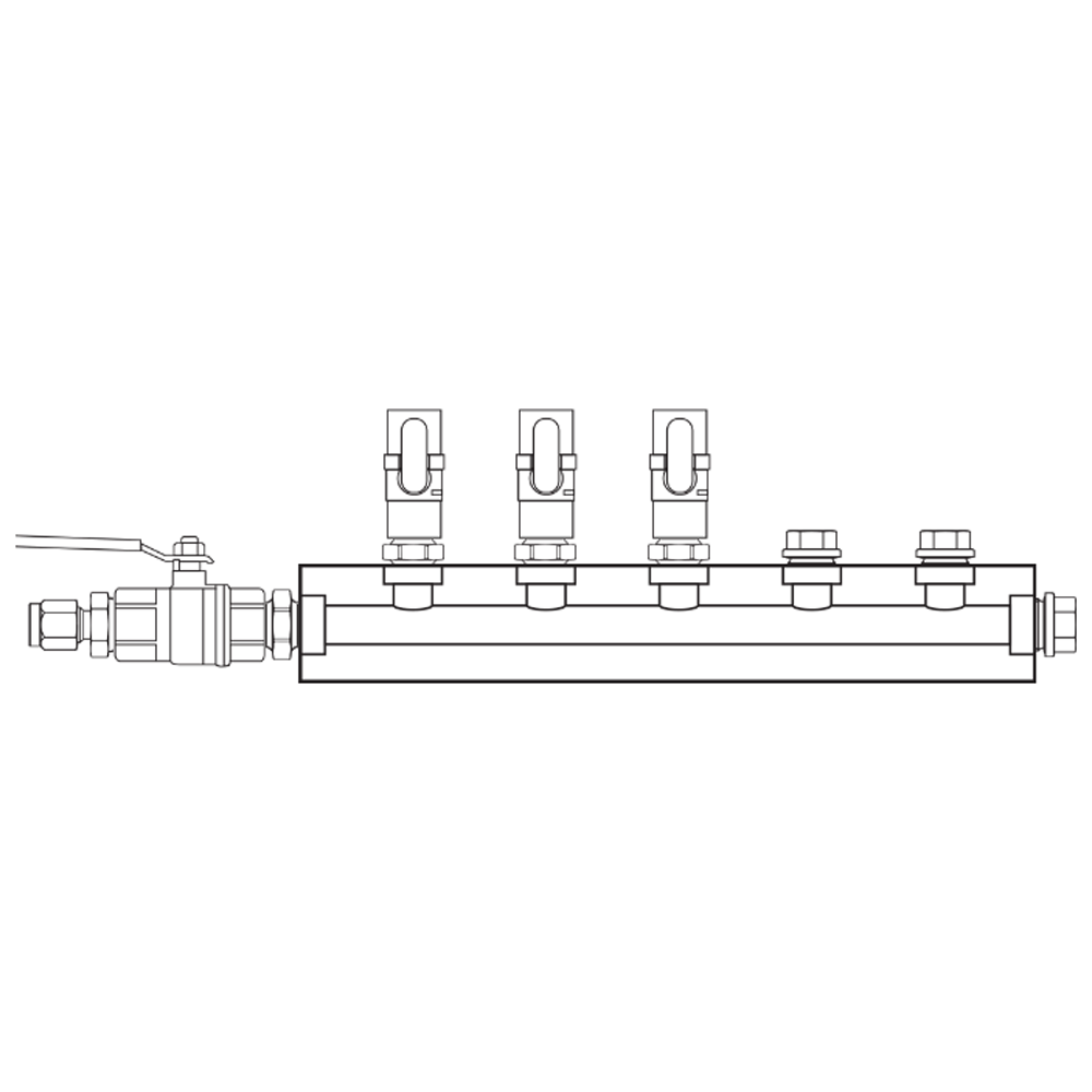 M1031041 Manifolds Brass