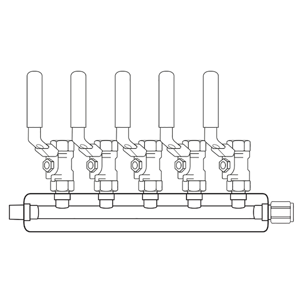 M3054001 Manifolds Stainless Steel Single Sided